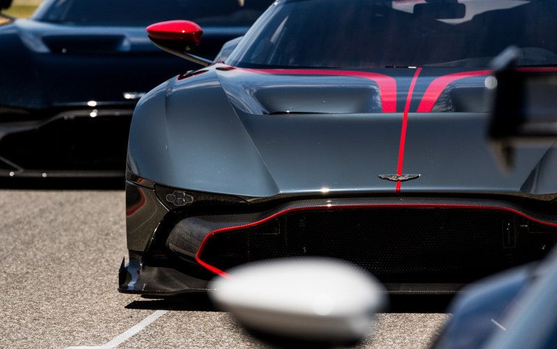 Illustration for article titled Behold The Unfathomably Gorgeous Spectacle Of An Aston Martin Vulcan Track Day